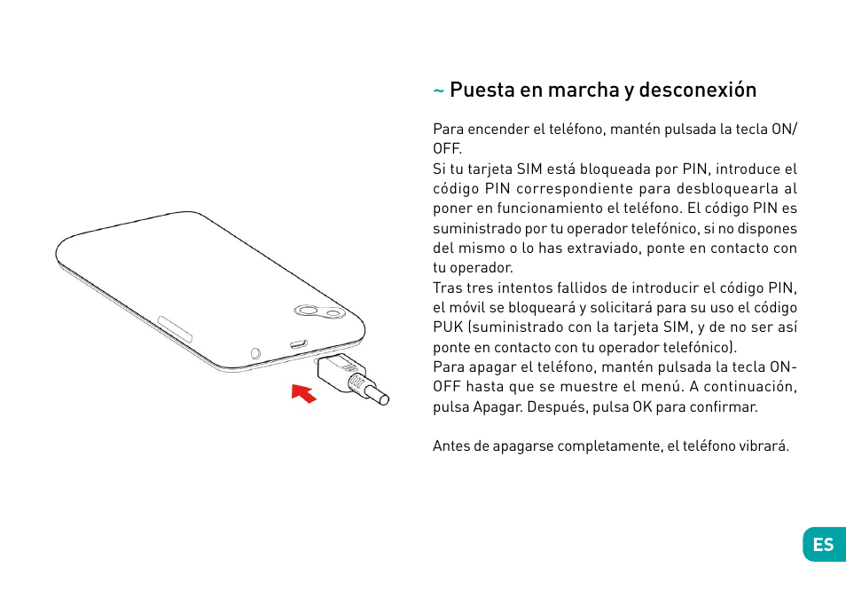 Puesta en marcha y desconexión | Wiko Sunny User Manual | Page 77 / 292