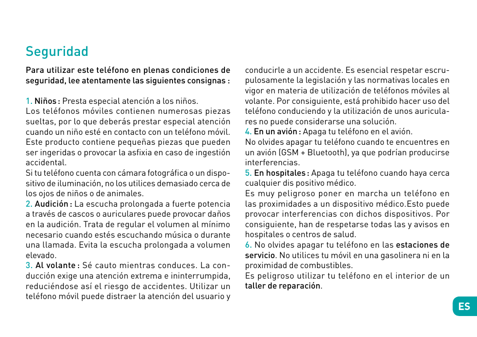 Seguridad | Wiko Sunny User Manual | Page 82 / 292