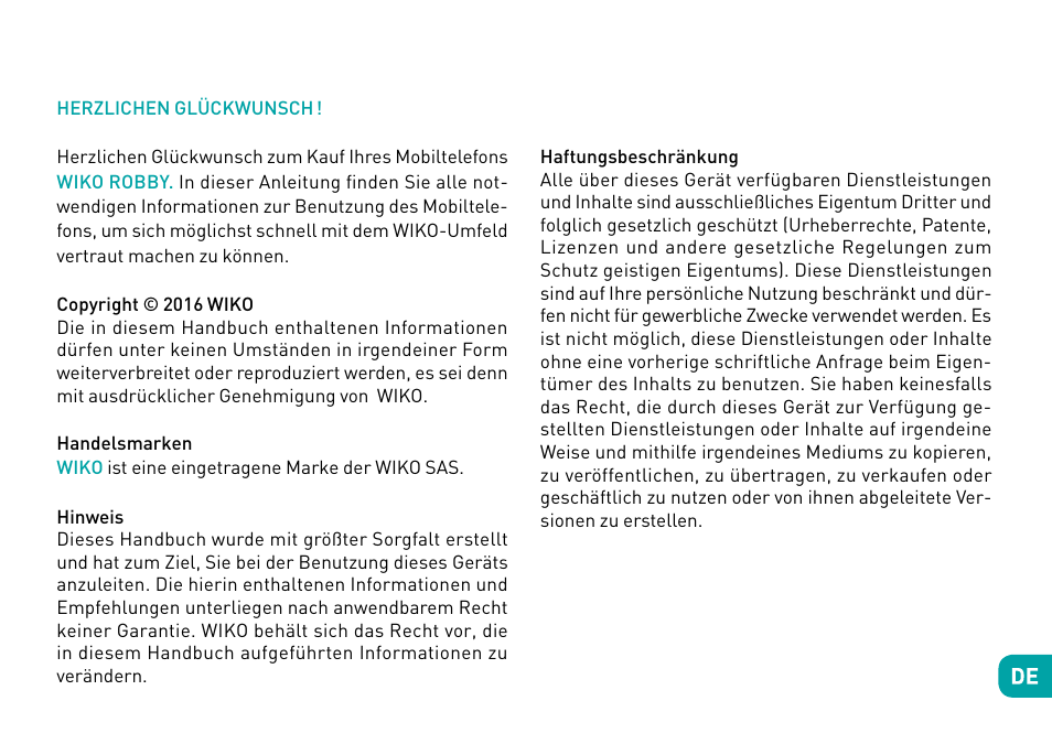 Wiko Robby User Manual | Page 115 / 292