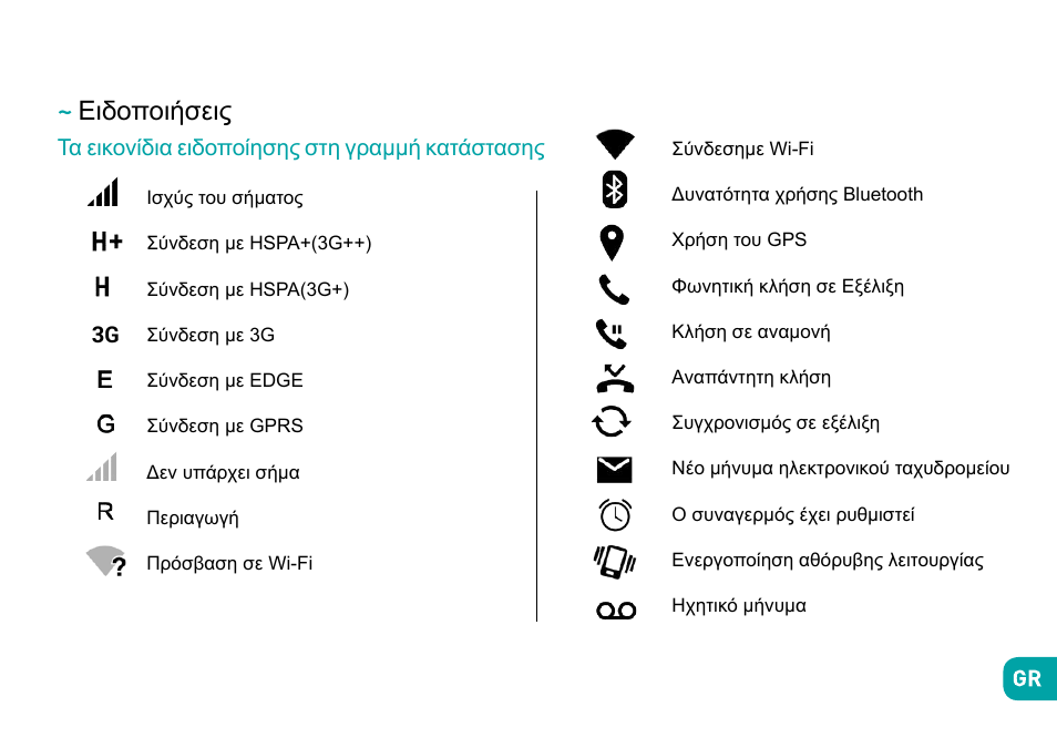 Ειδοποιήσεις | Wiko Robby User Manual | Page 279 / 292