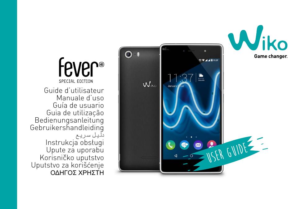 Wiko Fever User Manual | 292 pages