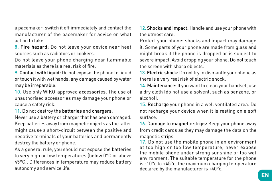 Wiko Fever User Manual | Page 16 / 292