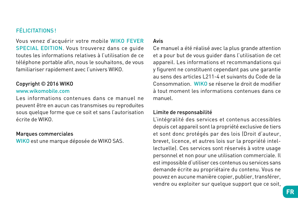 Wiko Fever User Manual | Page 25 / 292