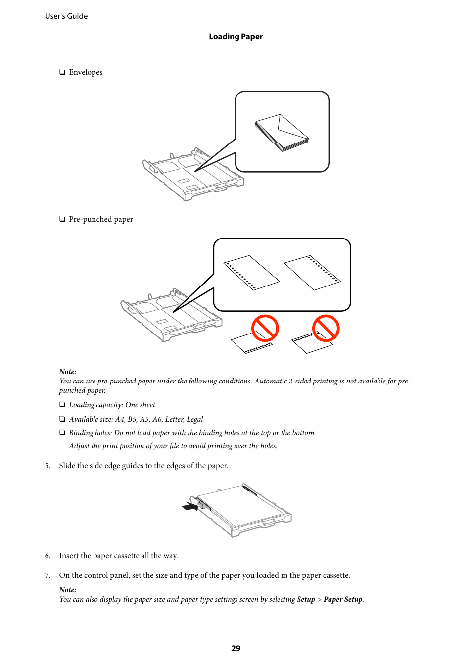 Epson EcoTank ET-4550 User Manual | Page 29 / 145