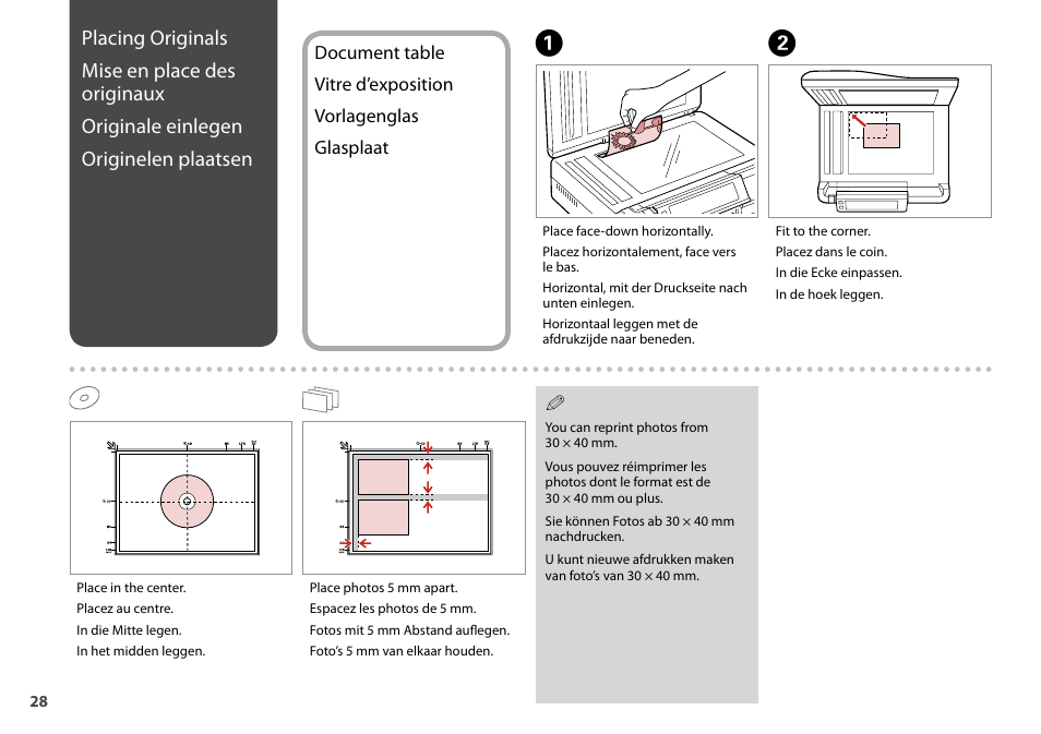 Epson Stylus Photo TX800FW User Manual | Page 28 / 116