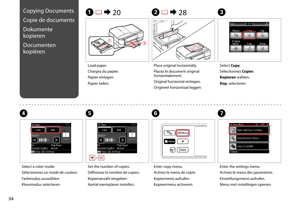 Ar & 20 b r & 28 c | Epson Stylus Photo TX800FW User Manual | Page 34 / 116
