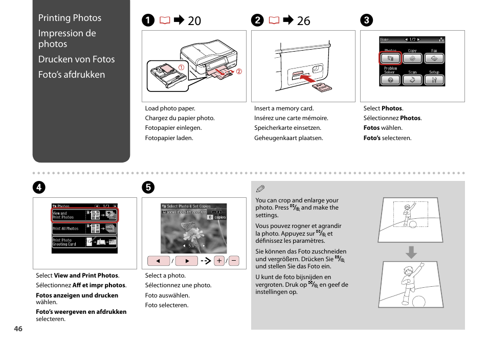 Ar & 20 b r & 26 c | Epson Stylus Photo TX800FW User Manual | Page 46 / 116