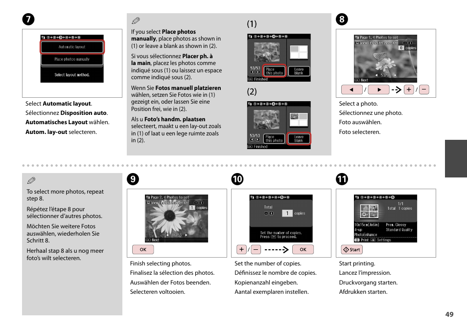 Epson Stylus Photo TX800FW User Manual | Page 49 / 116