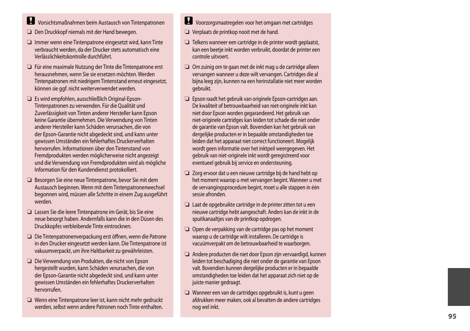 Epson Stylus Photo TX800FW User Manual | Page 95 / 116