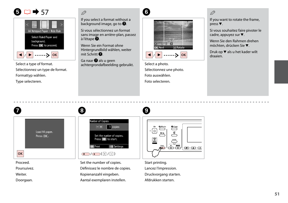 Er & 57 | Epson Stylus SX620FW User Manual | Page 51 / 148