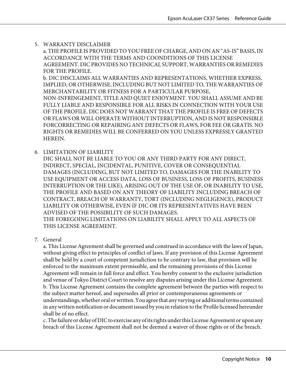 Epson AcuLaser CX37DNF User Manual | Page 10 / 197