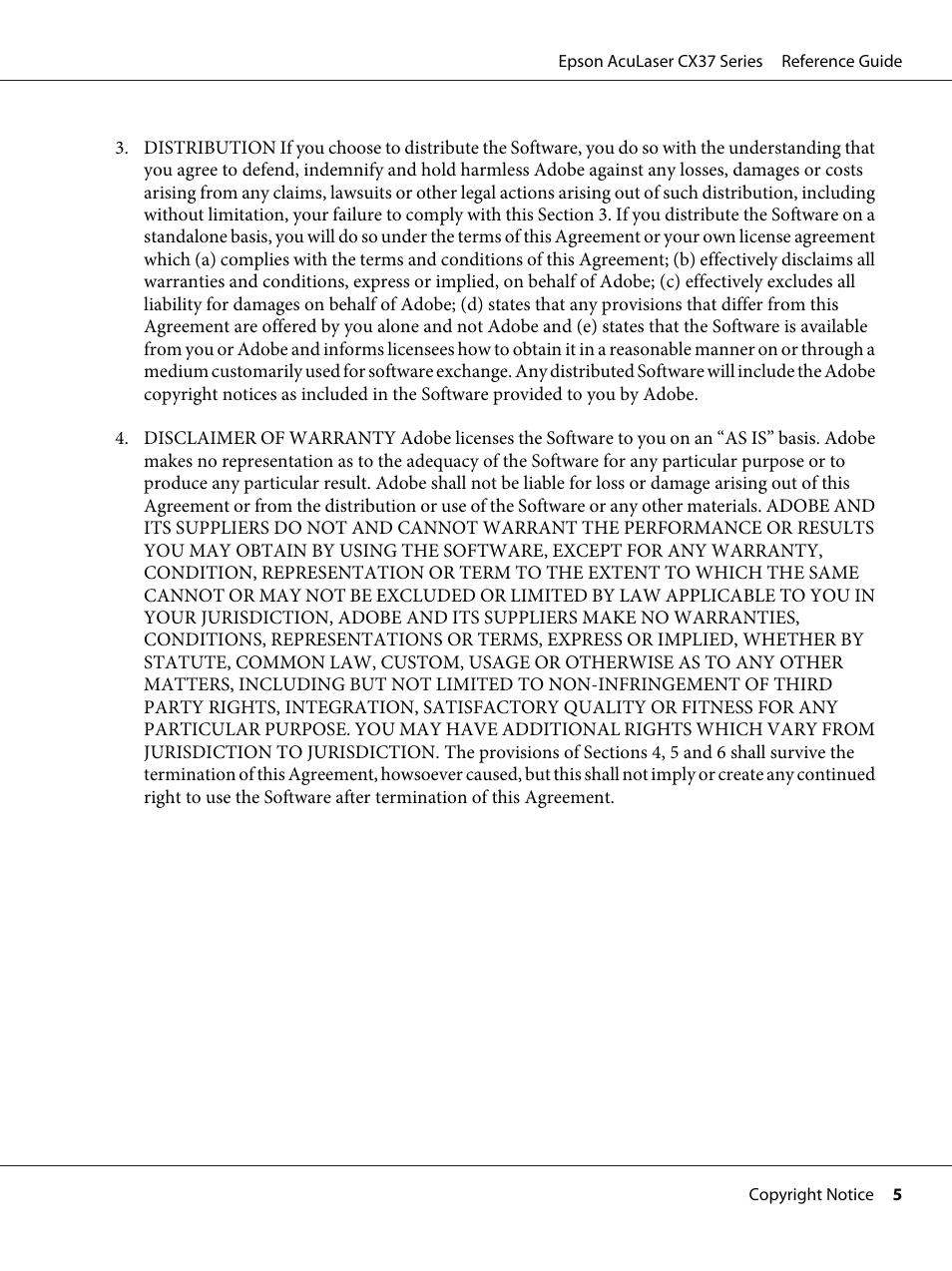 Epson AcuLaser CX37DNF User Manual | Page 5 / 197