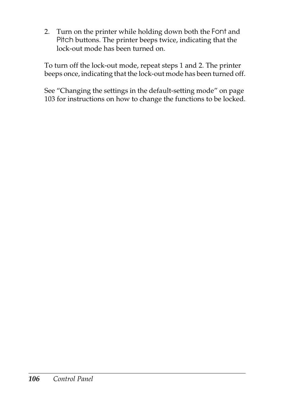 Epson DFX-9000 User Manual | Page 106 / 198