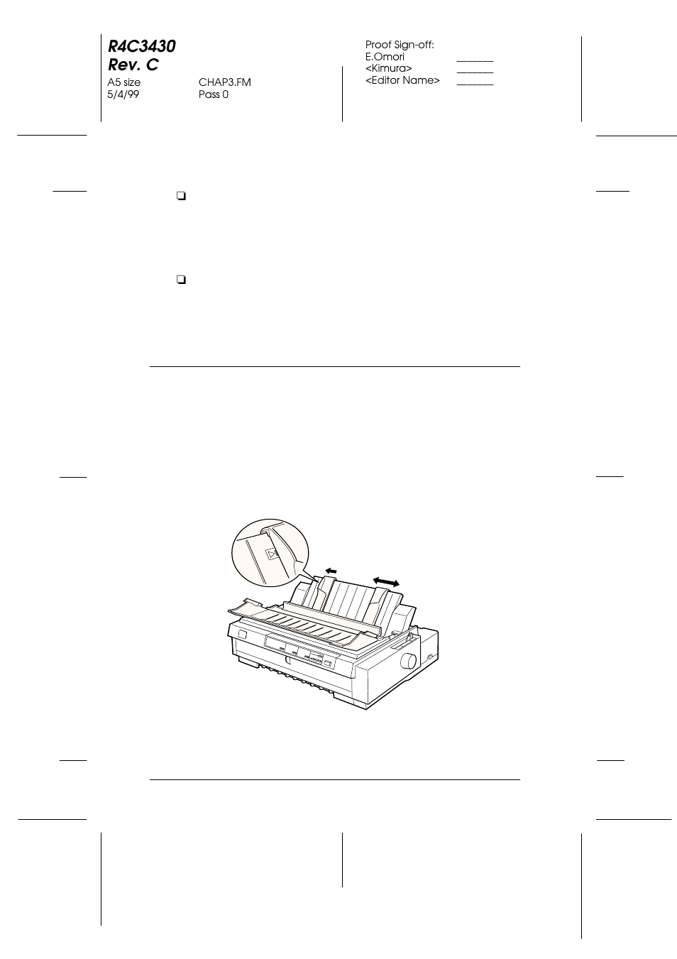 Loading single sheets in the top paper slot, Loading single sheets in the top paper slot -8 | Epson FX-980 User Manual | Page 97 / 233