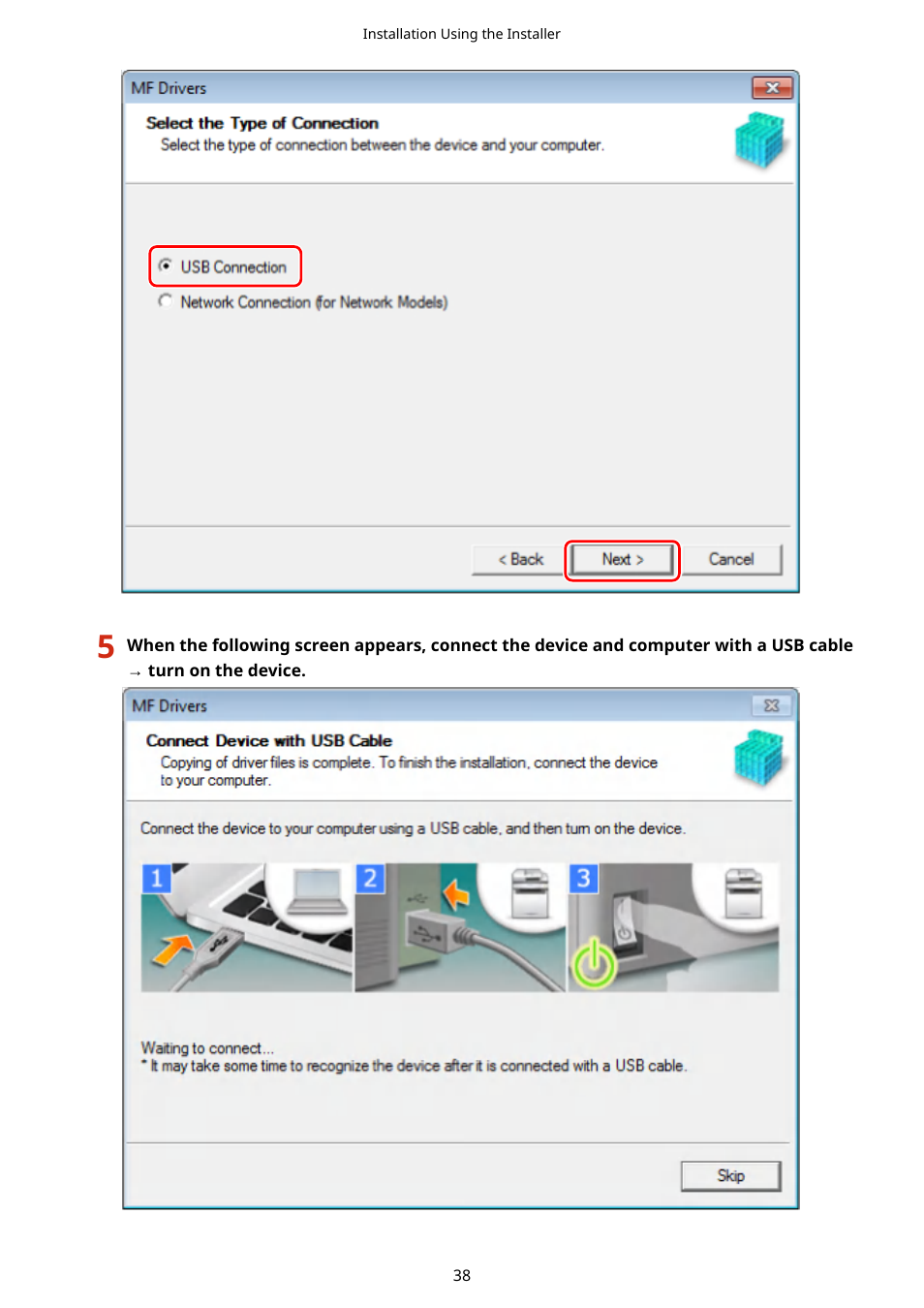 Canon i-SENSYS MF244dw User Manual | Page 40 / 60