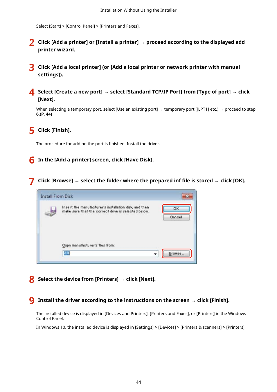 Canon i-SENSYS MF244dw User Manual | Page 46 / 60