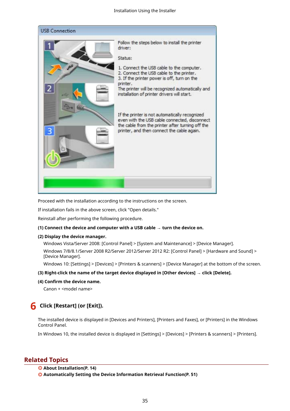 Related topics | Canon i-SENSYS MF244dw User Manual | Page 38 / 85