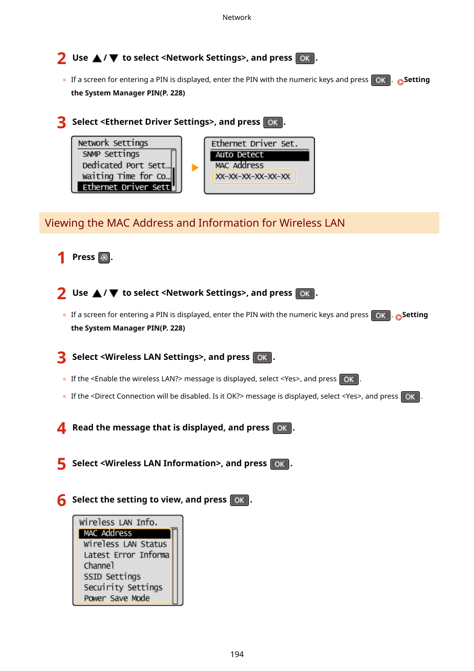 Canon i-SENSYS MF244dw User Manual | Page 200 / 477