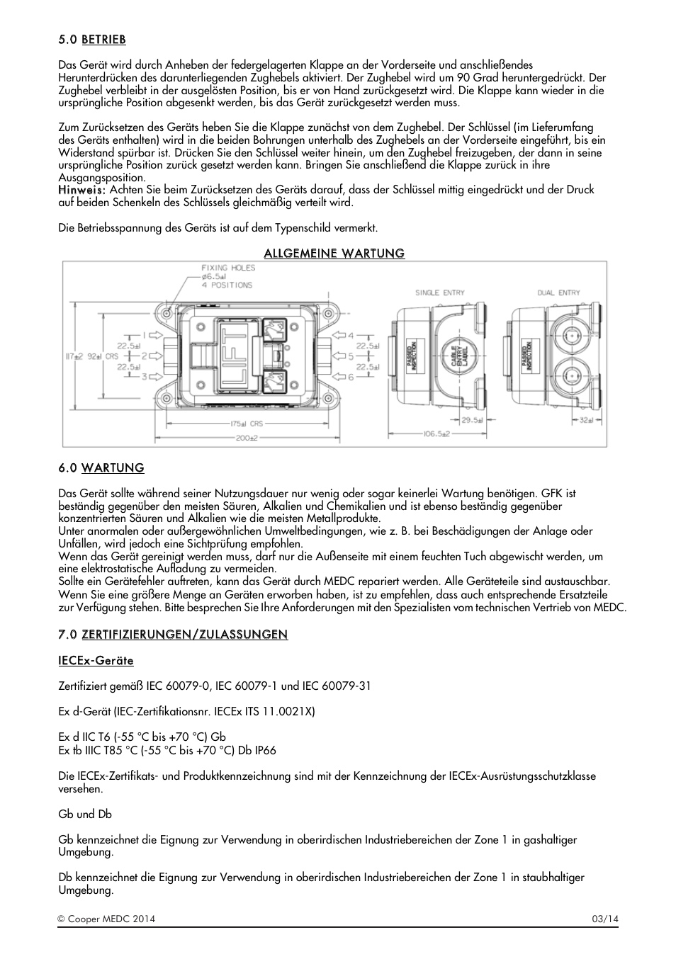 MEDC PH1 User Manual | Page 13 / 20