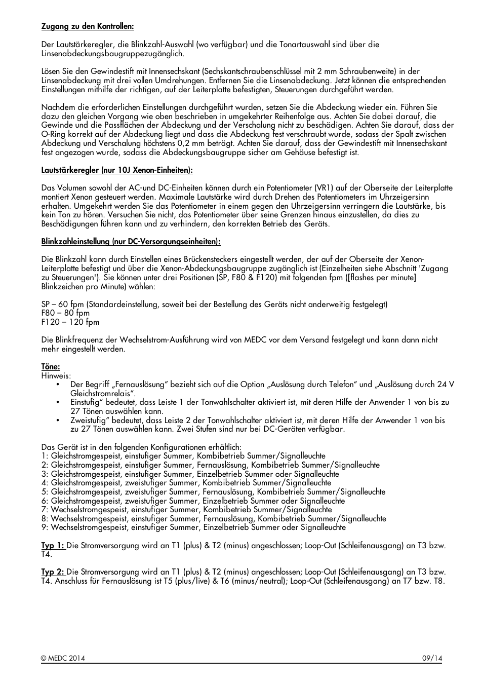 MEDC CU1 User Manual | Page 21 / 36
