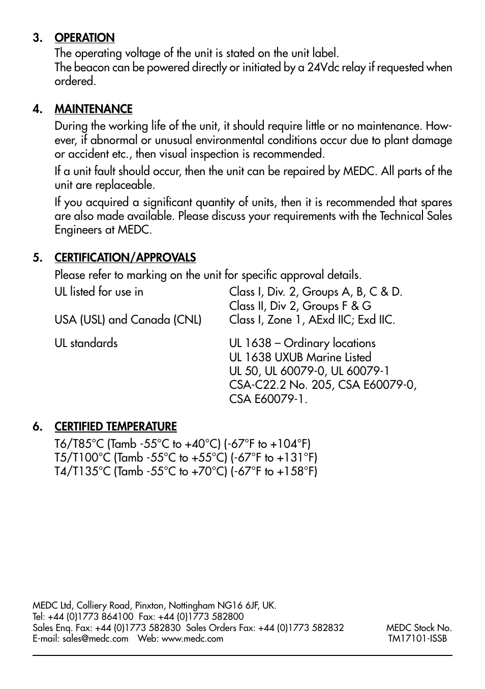MEDC PAS2 User Manual | Page 4 / 4
