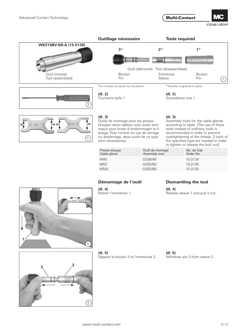 Multi-Contact MA043 User Manual | Page 3 / 12