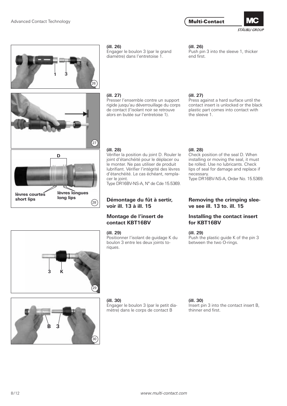 Multi-Contact MA043 User Manual | Page 8 / 12
