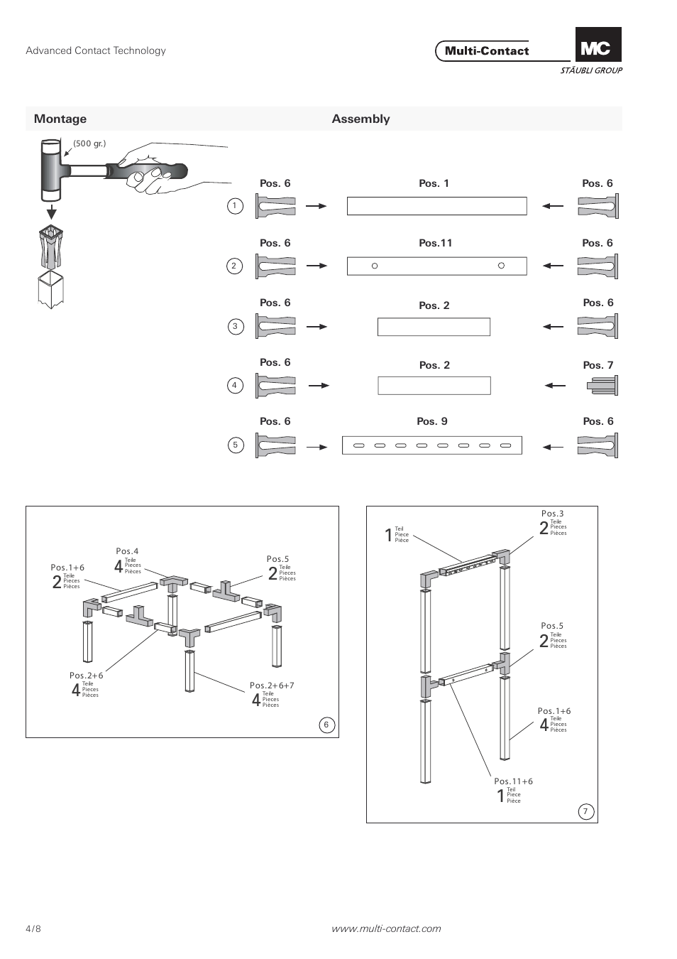 Multi-Contact MA100 User Manual | Page 4 / 8