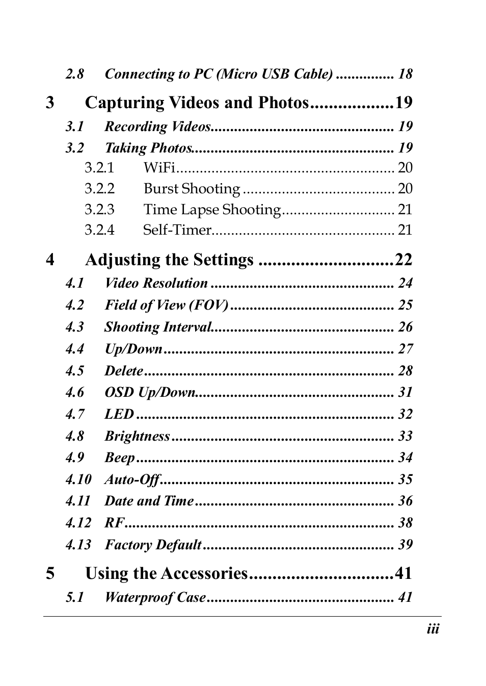 PRAKTICA SC1 User Manual | Page 4 / 65