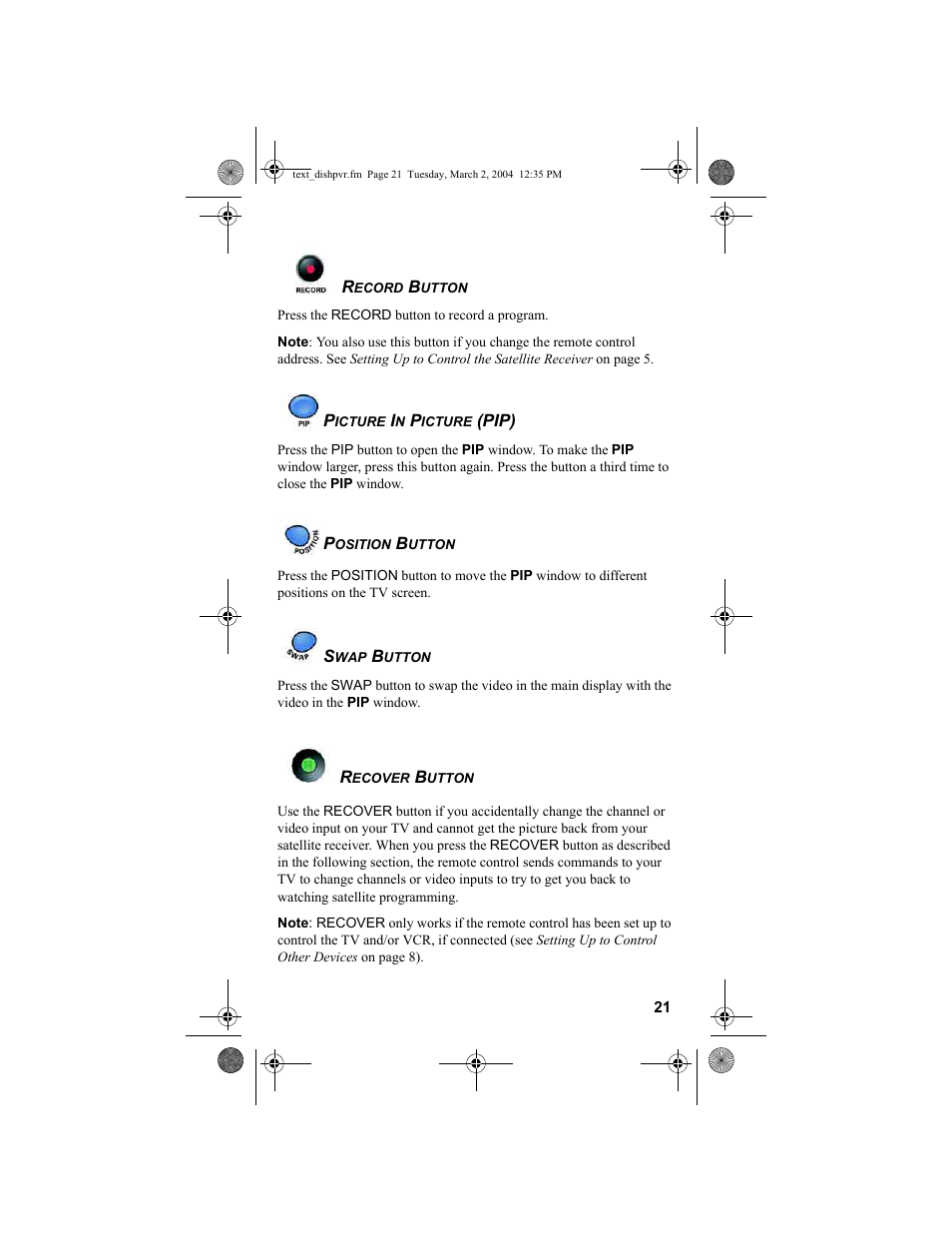 Dish Network DISH 811 User Manual | Page 21 / 45