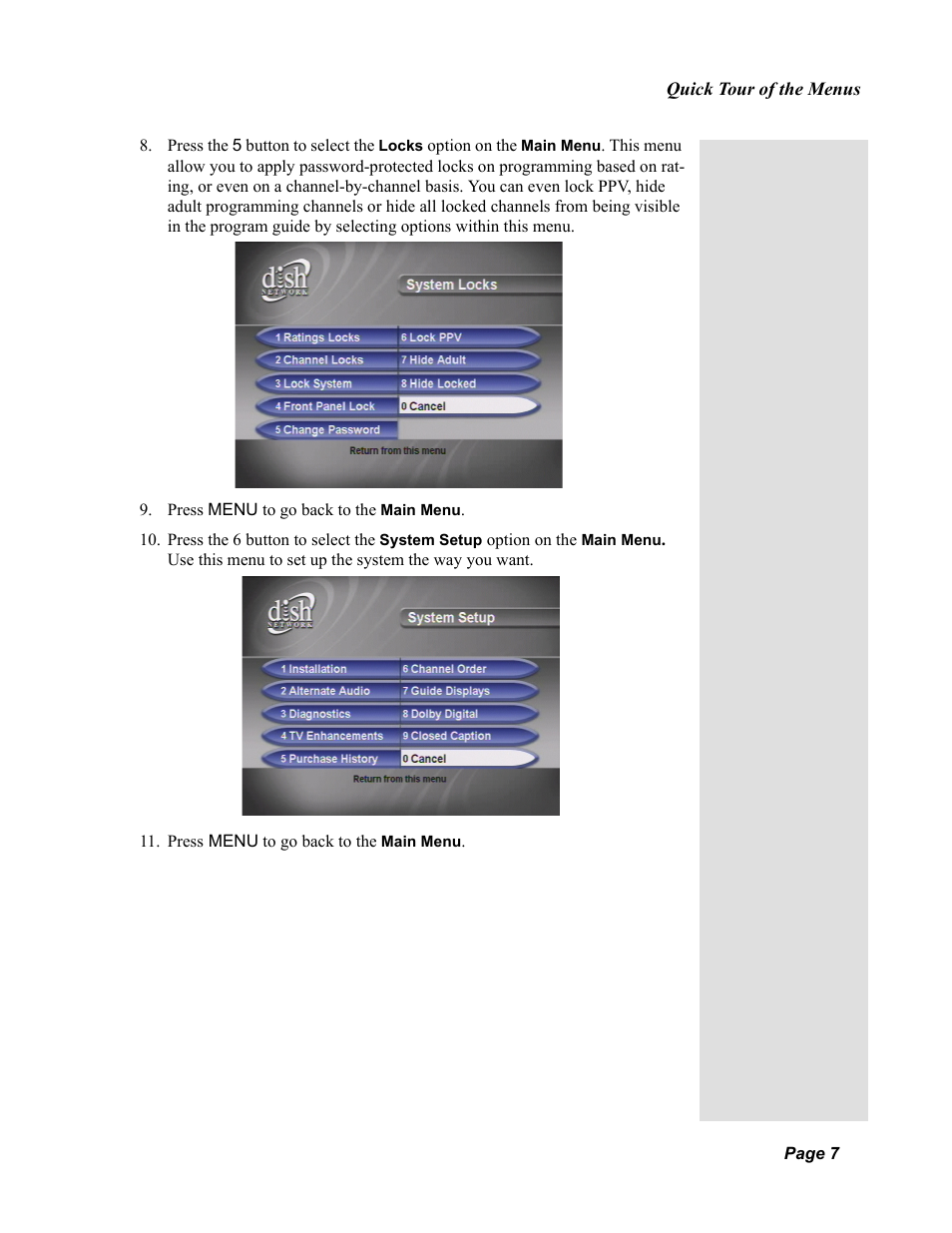 Dish Network Solo 811 User Manual | Page 12 / 110