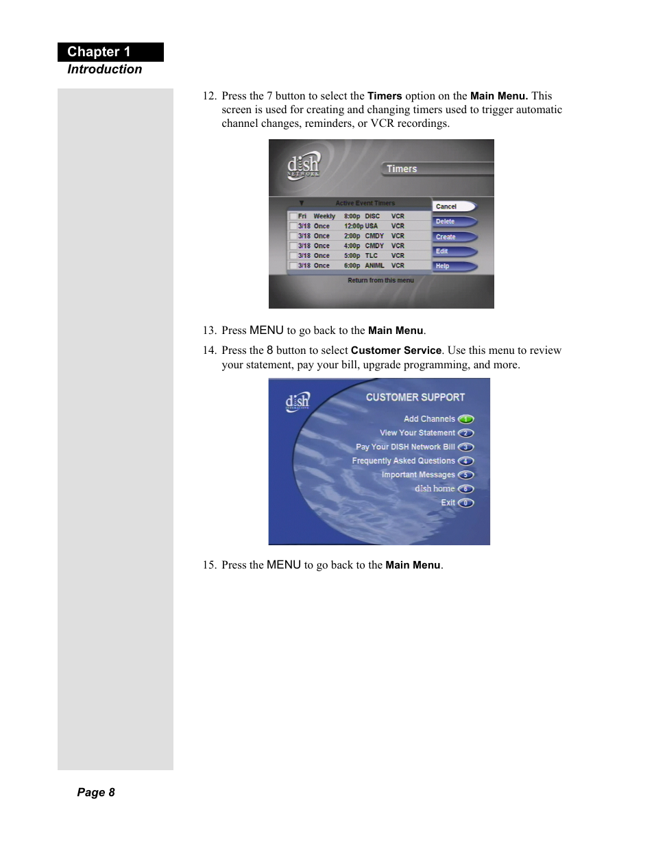 Dish Network Solo 811 User Manual | Page 13 / 110