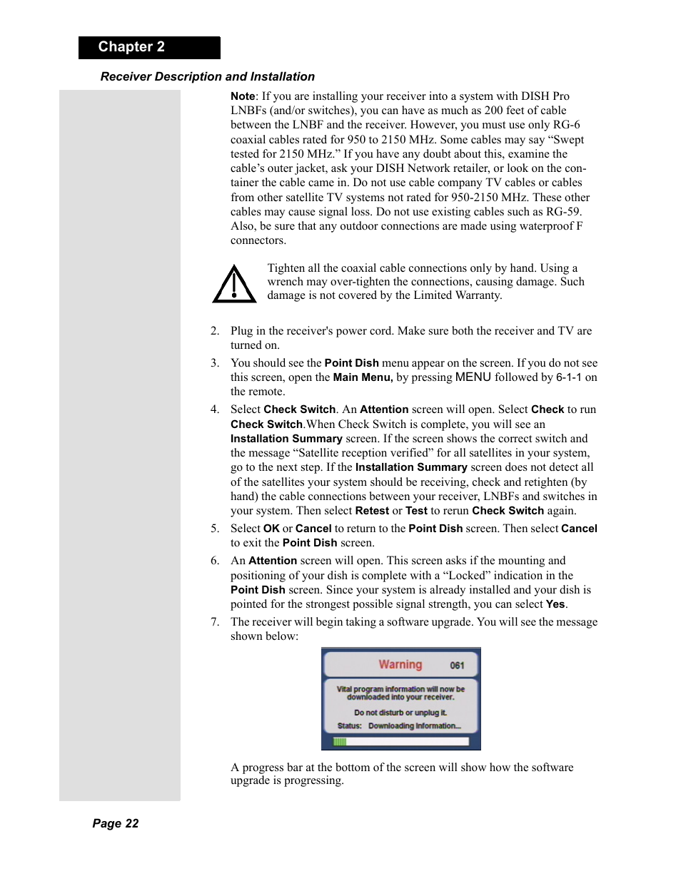 Chapter 2 | Dish Network Solo 811 User Manual | Page 27 / 110