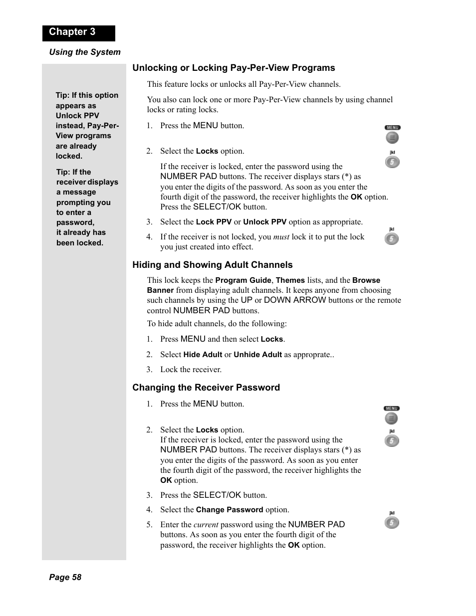 Chapter 3 | Dish Network Solo 811 User Manual | Page 63 / 110