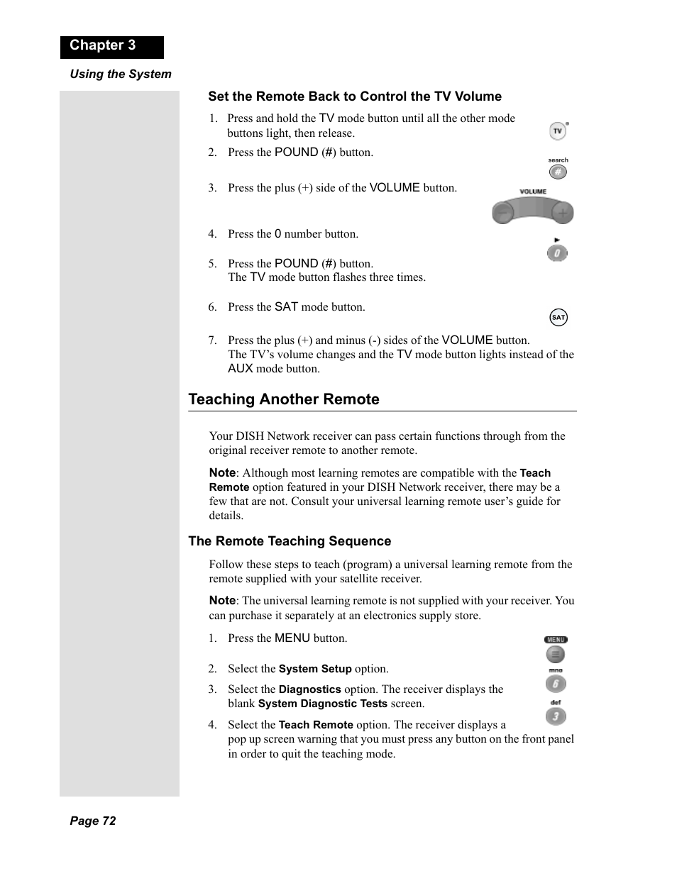 Teaching another remote | Dish Network Solo 811 User Manual | Page 77 / 110