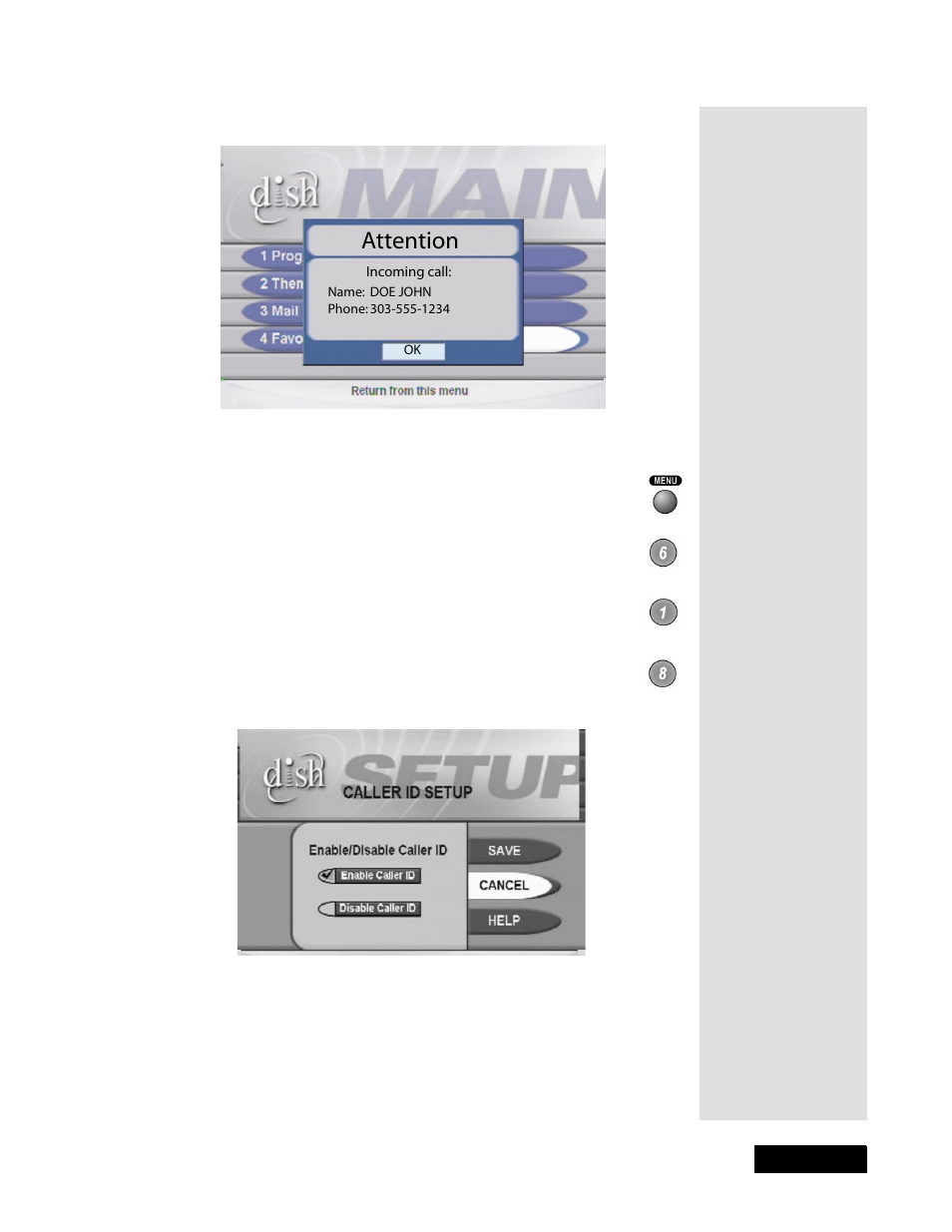 Attention | Dish Network Solo 111 User Manual | Page 49 / 104