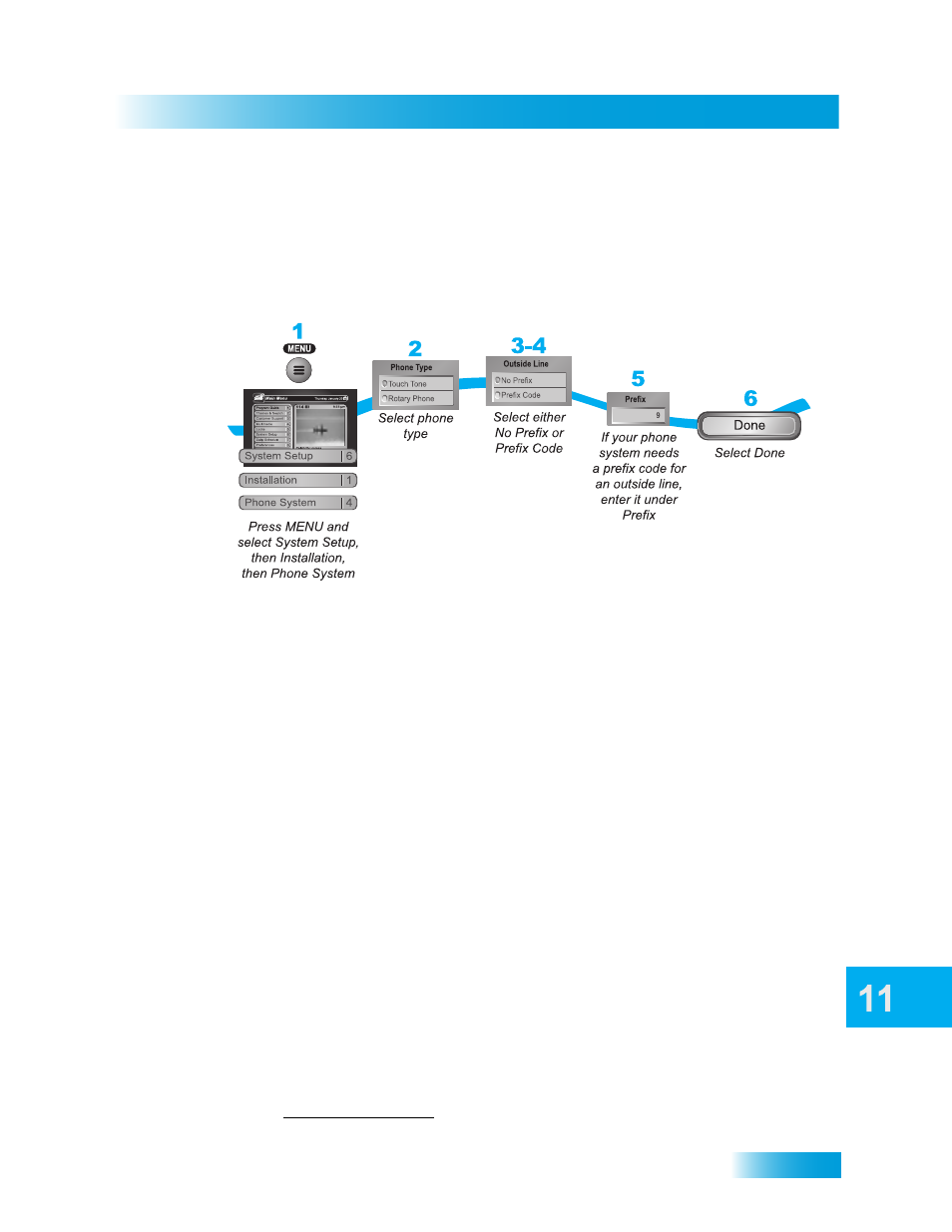 Phone system setup | Dish Network Duo ViP 222 User Manual | Page 103 / 152