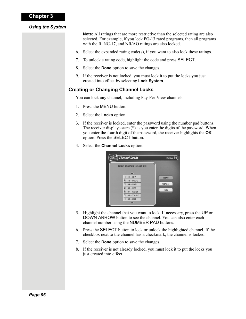 Dish Network DuoDVR 625 User Manual | Page 101 / 179