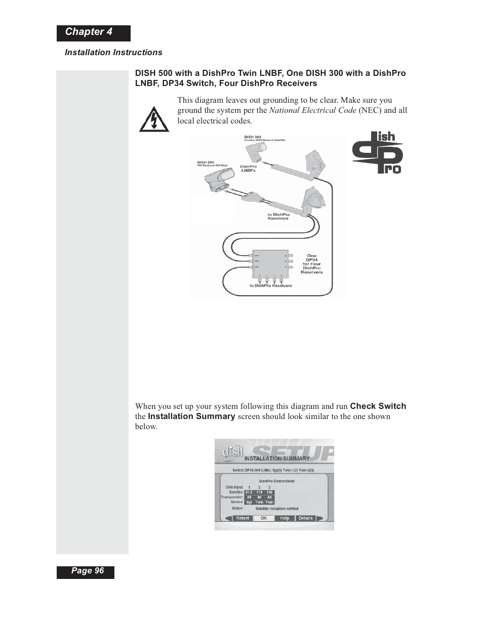 Chapter 4 | Dish Network 112182 User Manual | Page 102 / 148