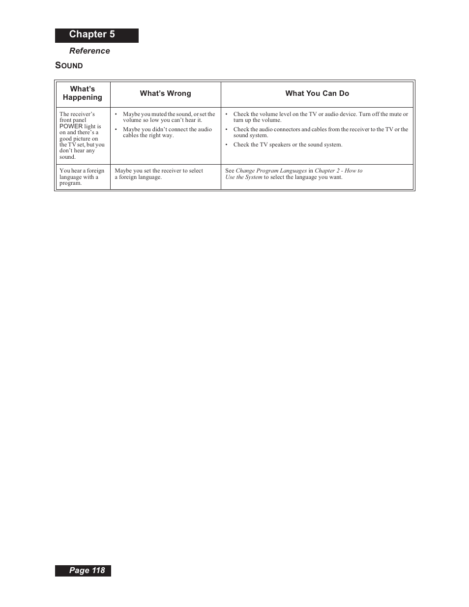Chapter 5 | Dish Network 112182 User Manual | Page 124 / 148