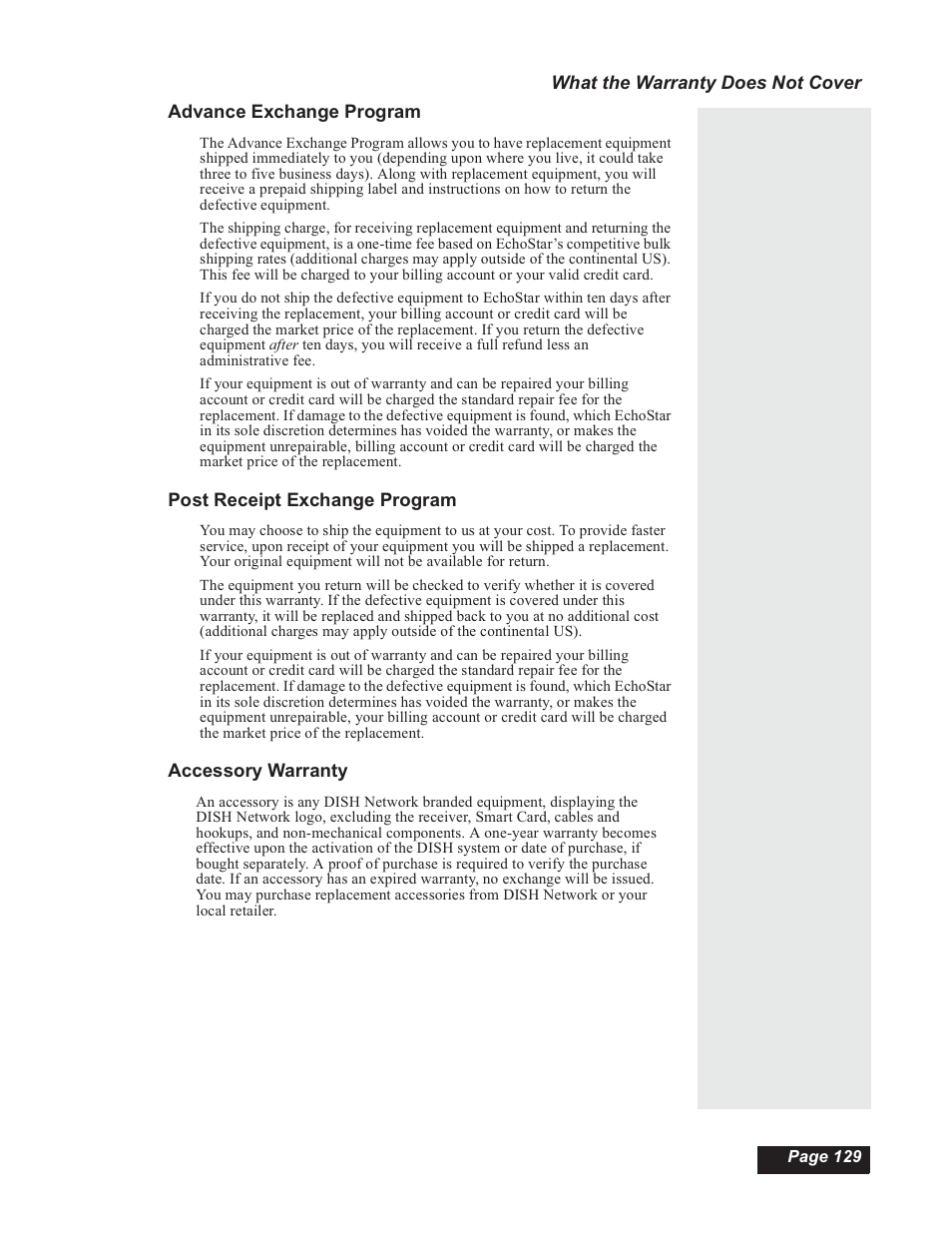 Dish Network 112182 User Manual | Page 135 / 148