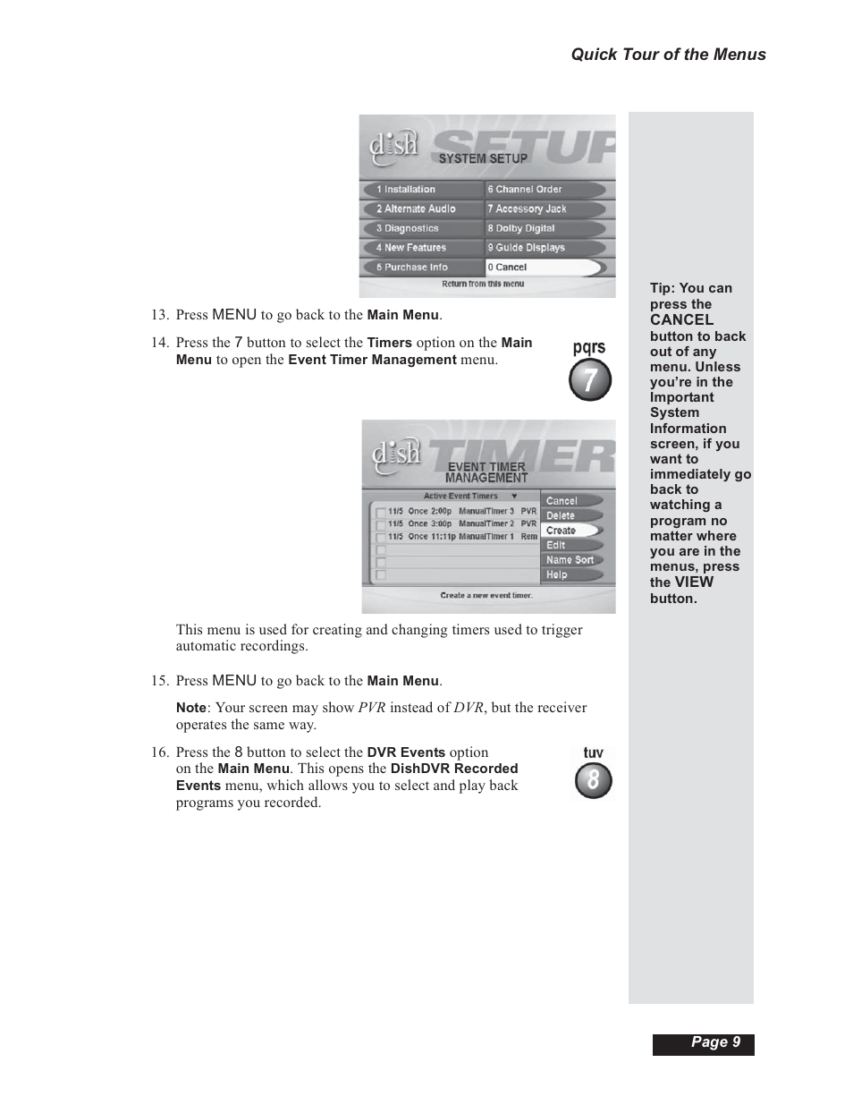 Dish Network 112182 User Manual | Page 15 / 148