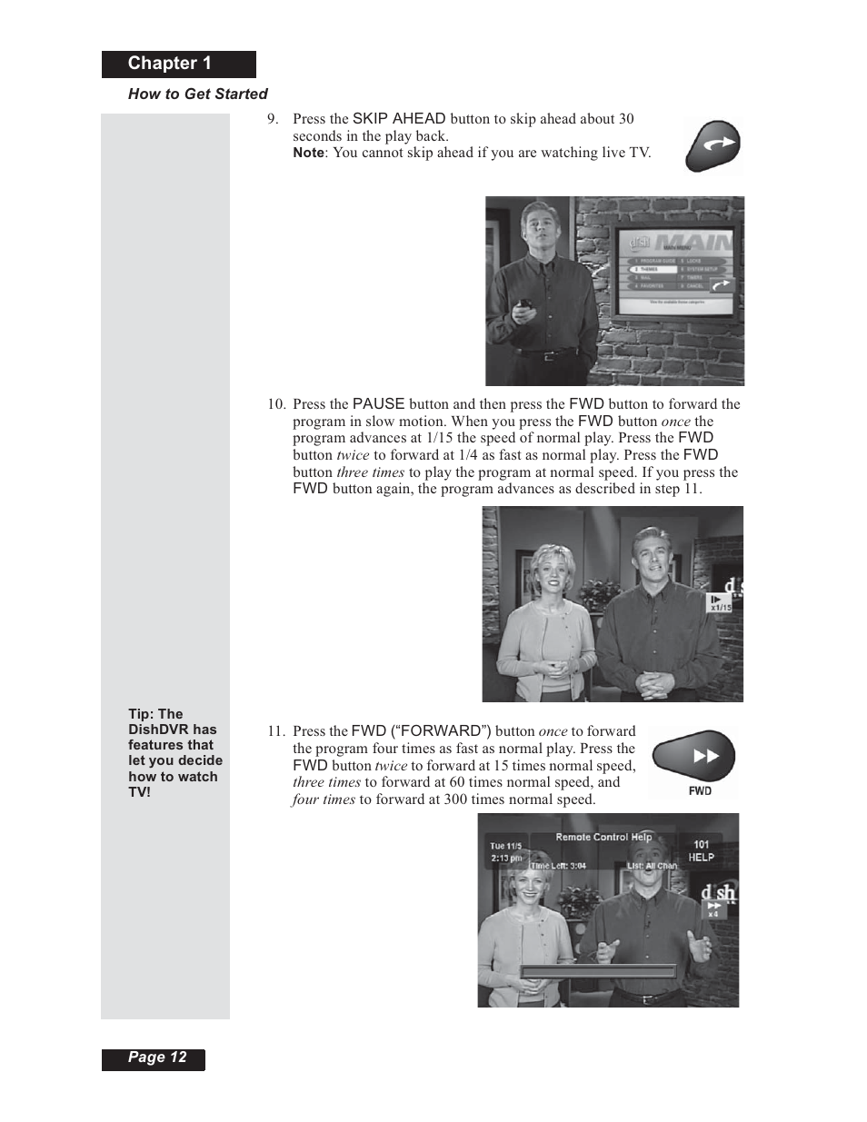 Chapter 1 | Dish Network 112182 User Manual | Page 18 / 148