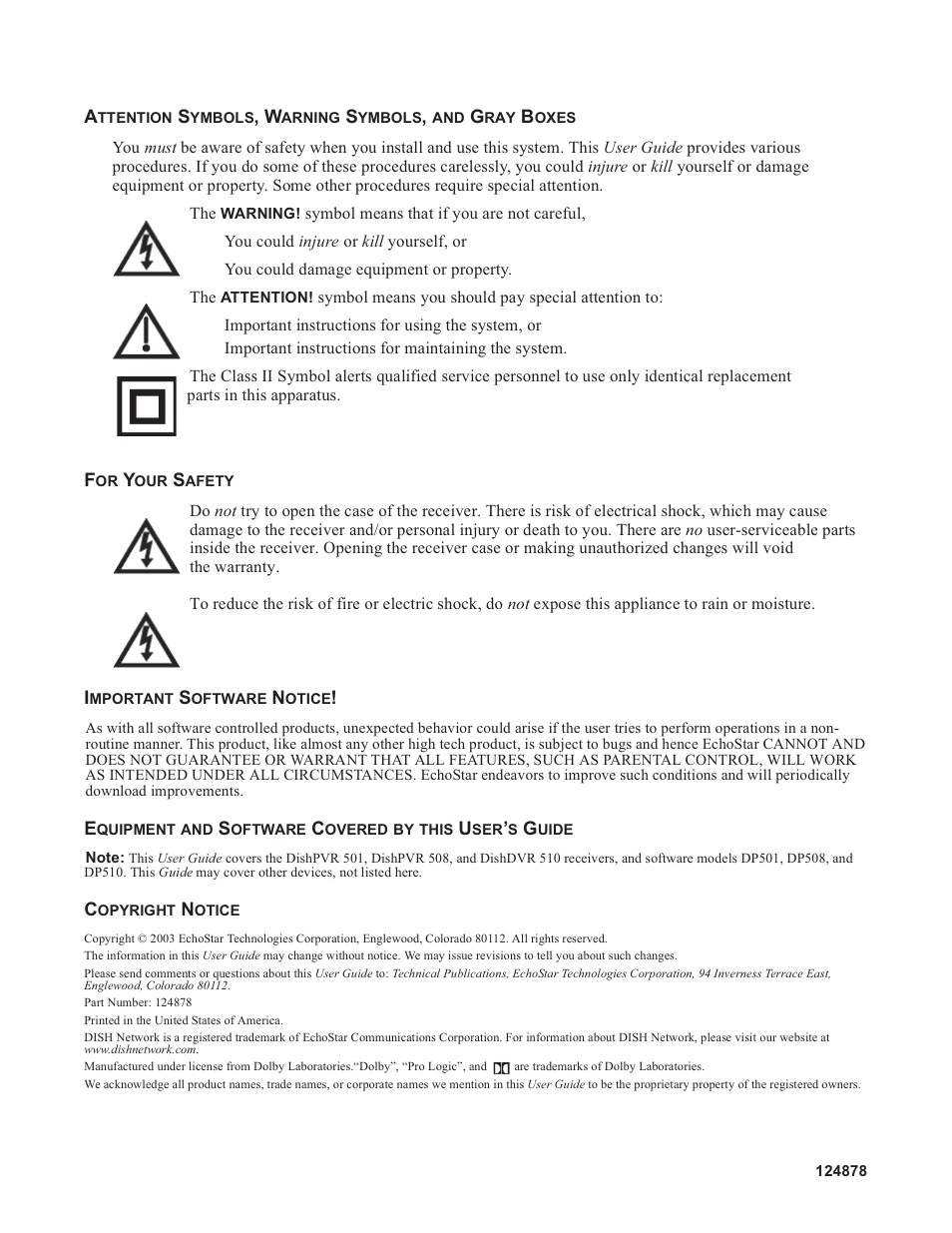 Dish Network 112182 User Manual | Page 2 / 148
