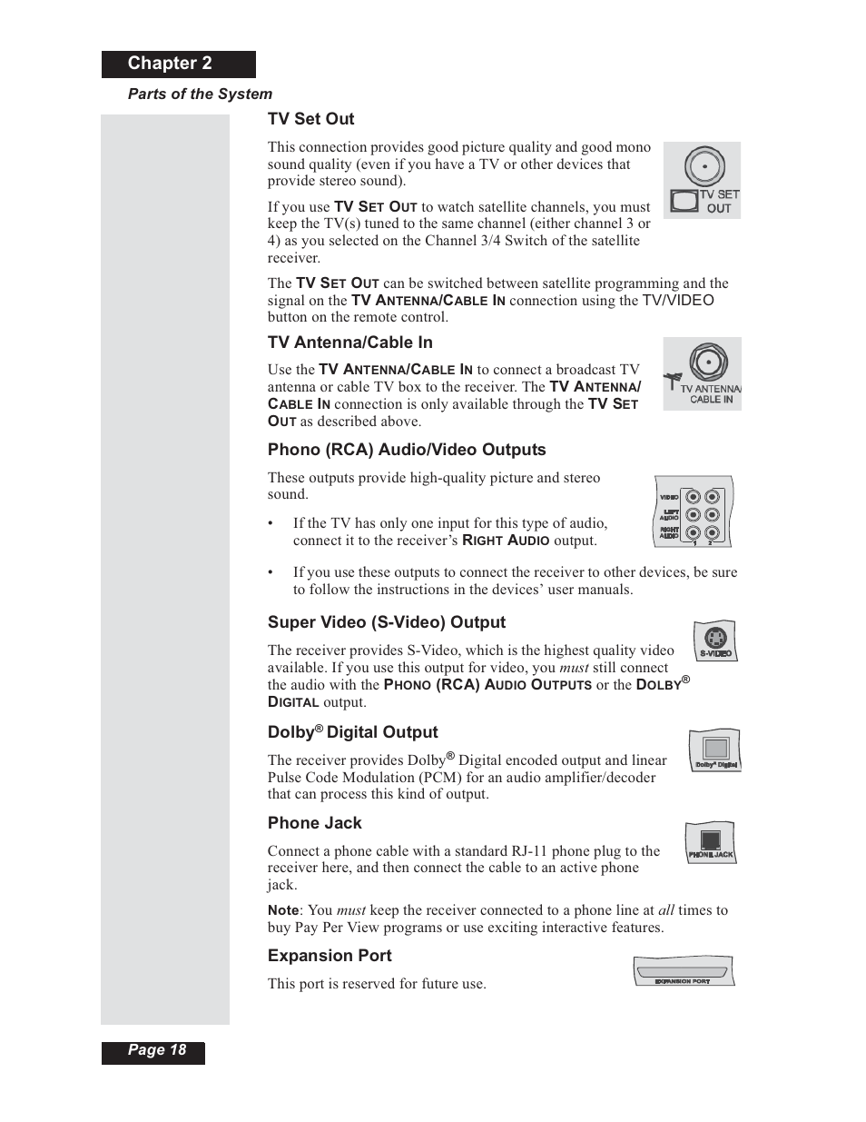 Chapter 2 | Dish Network 112182 User Manual | Page 24 / 148