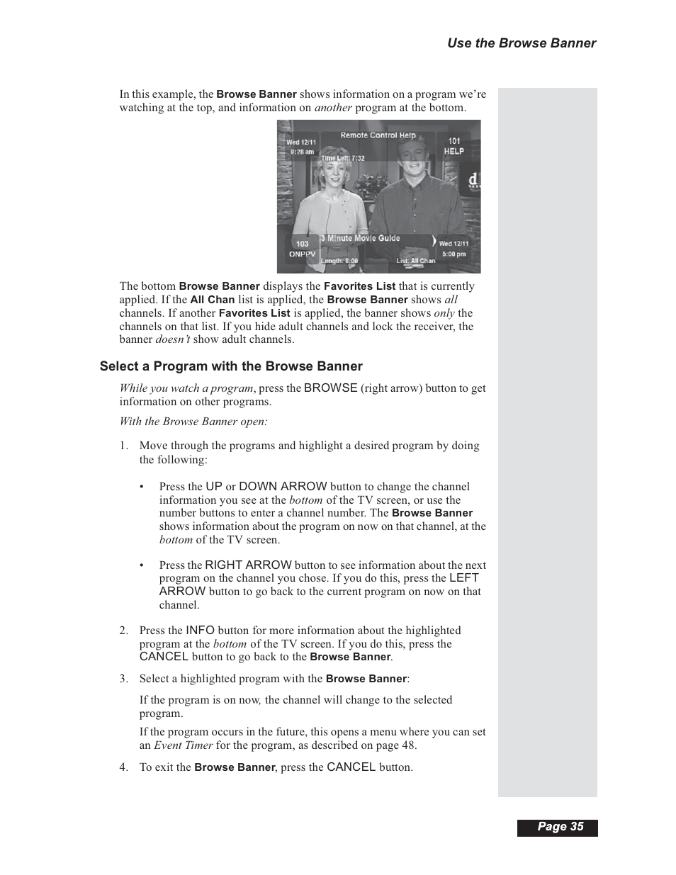 Dish Network 112182 User Manual | Page 41 / 148
