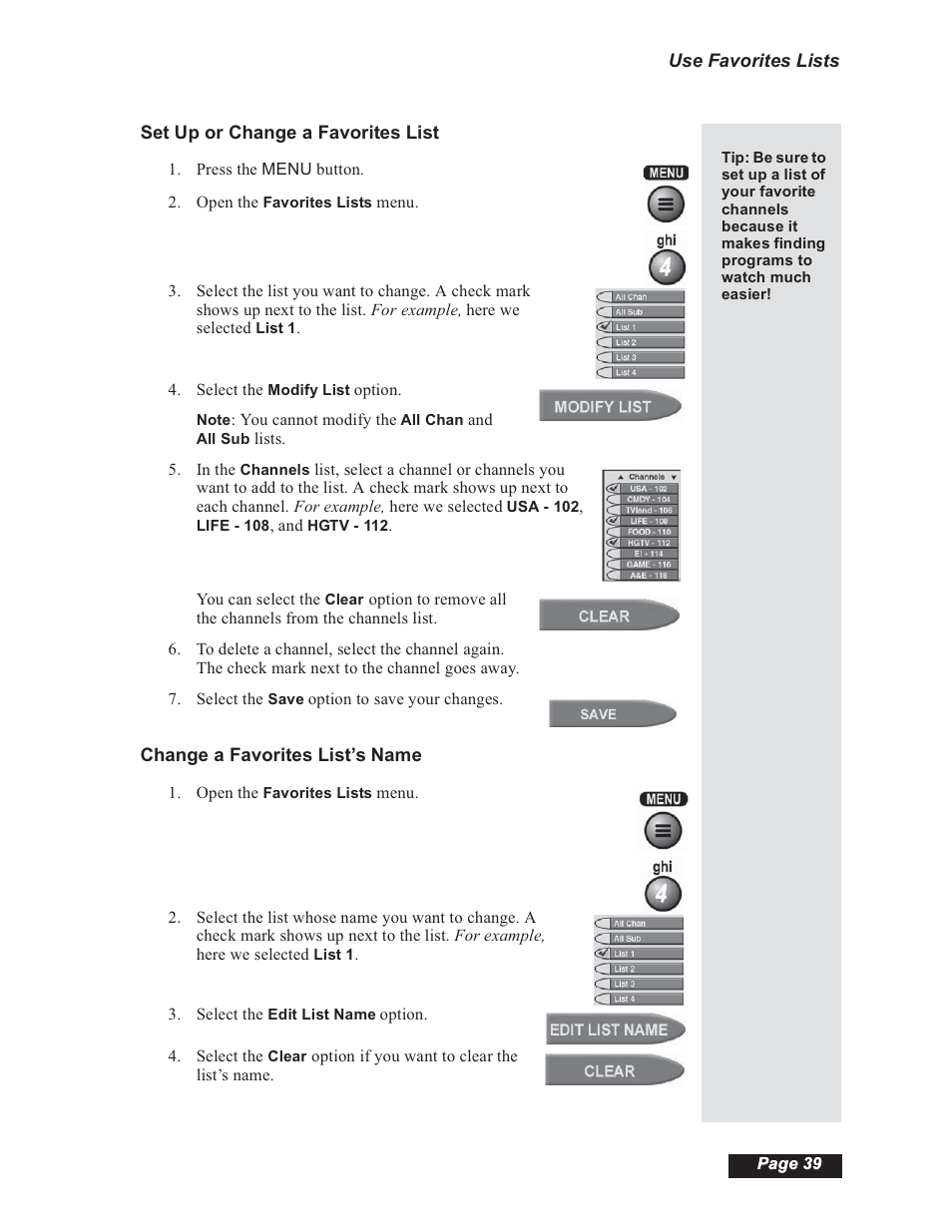 Dish Network 112182 User Manual | Page 45 / 148