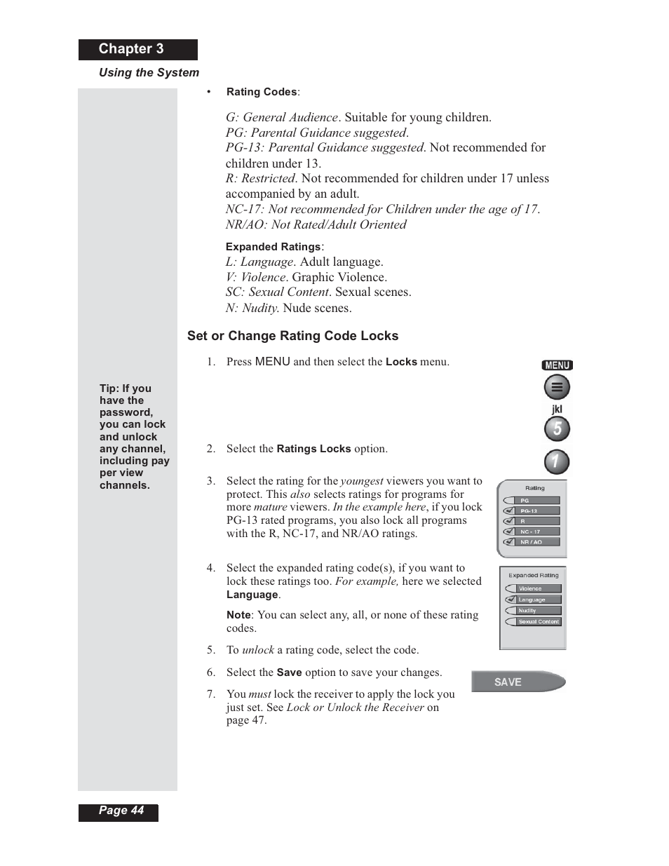 Chapter 3 | Dish Network 112182 User Manual | Page 50 / 148