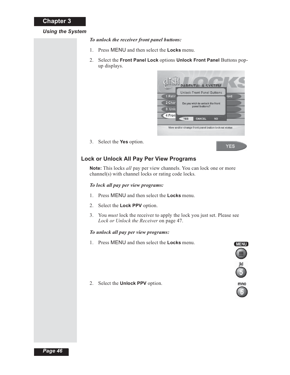 Chapter 3 | Dish Network 112182 User Manual | Page 52 / 148