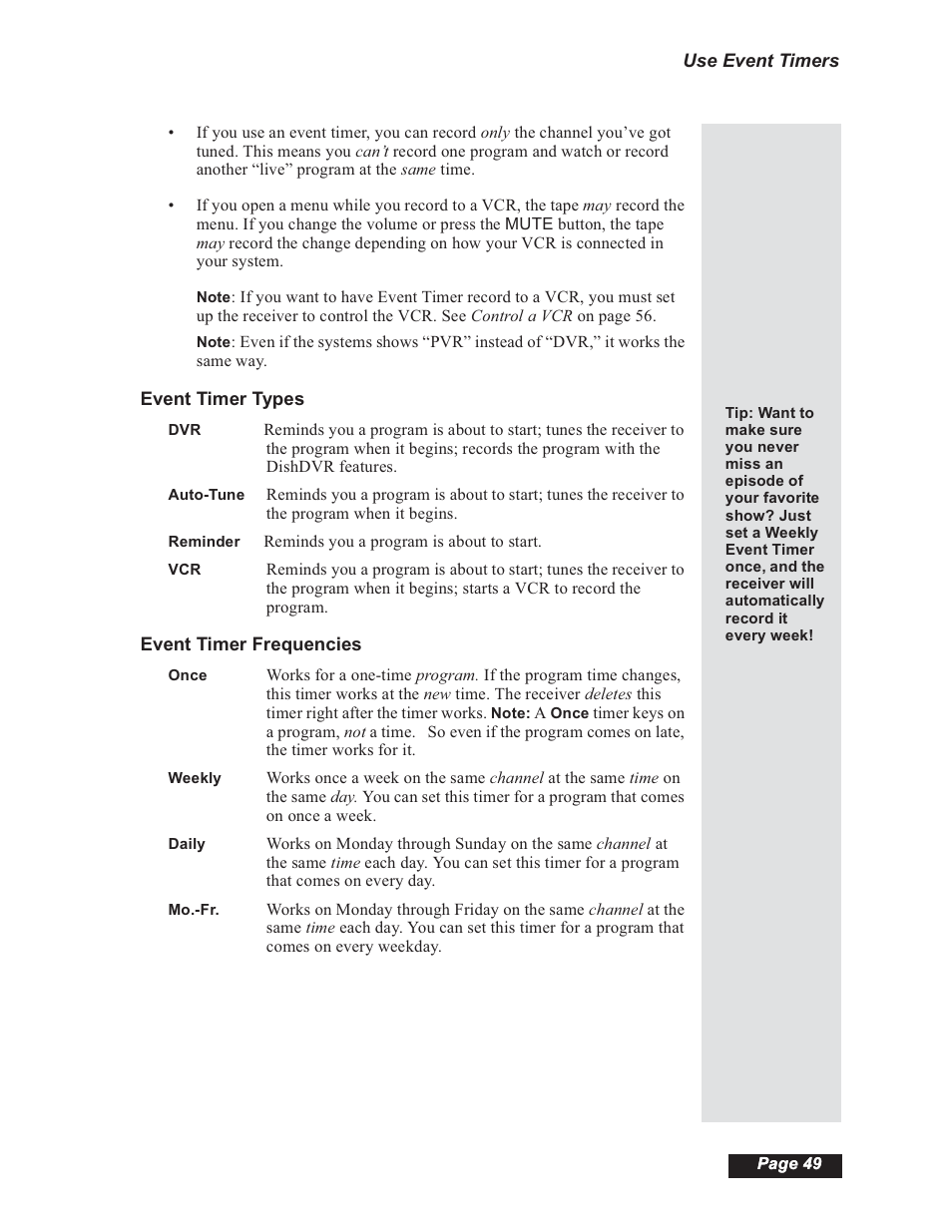 Dish Network 112182 User Manual | Page 55 / 148